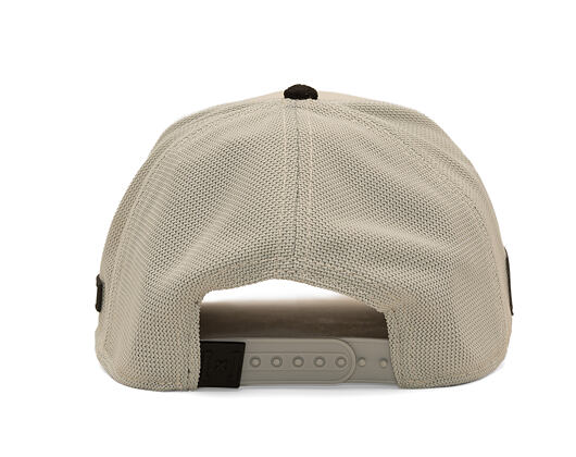 Kšiltovka Capslab - Tom & Jerry Trucker - Tom Line Art Suede Visor - Off White / Black