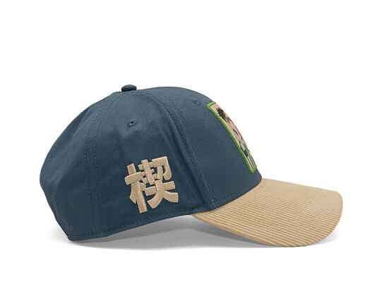 Kšiltovka Capslab - Boruto A-Frame - Kawaki - Blue / Beige Corduroy