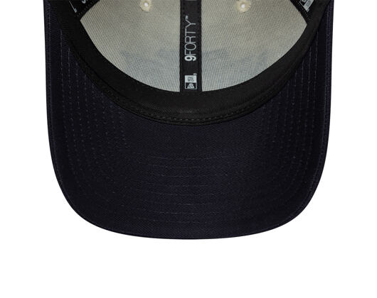 Kšiltovka New Era - Branded Wordmark 9FORTY M-CROWN - Cream / Navy