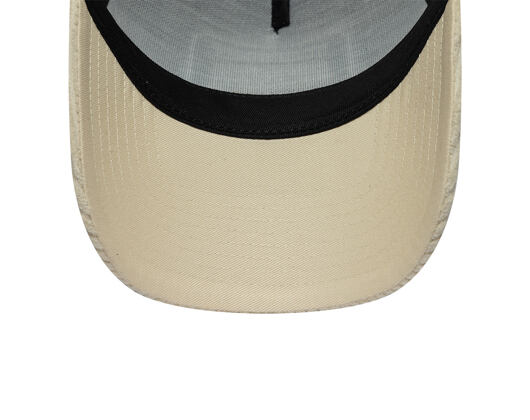 Kšiltovka New Era - Branded Cord Visor 9FORTY A-Frame Trucker - Navy / Stone