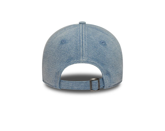 Kšiltovka New Era - MLB Washed Denim Pin 9TWENTY - NY Yankees - Pastel Blue