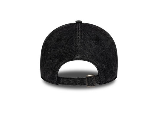 Kšiltovka New Era - MLB Washed Denim Pin 9TWENTY - NY Yankees - Black