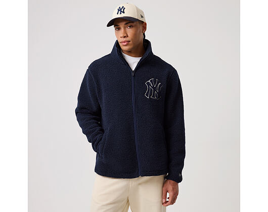 Bunda New Era - MLB Sherpa Jacket - NY Yankees - Navy