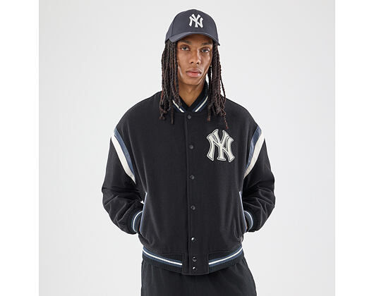 Bunda New Era - MLB Ds Varsity Jacket - NY Yankees - Black