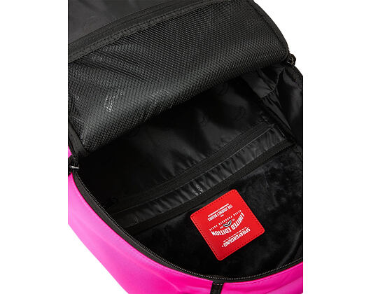 Batoh Sprayground - Shark Central White Stencil Shark Pink Nylon Backpack