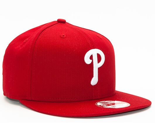 Kšiltovka New Era MLB Philadelphia Phillies Scarlet Snapback