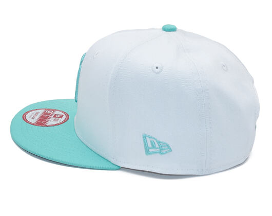 Kšiltovka New Era New York Yankees White/Blue Pop Leabas Snapback