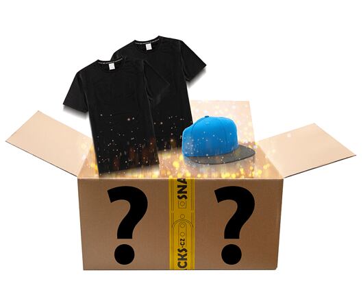 Snapbacks.cz MYSTERY BOX - 2 náhodná trika + snapback