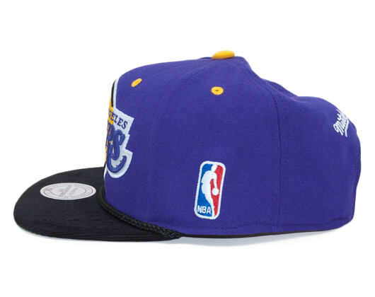 Kšiltovka Mitchell & Ness Viscord Los Angeles Lakers Team Colors Snapback