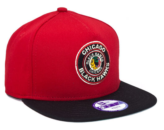 Dětská Kšiltovka New Era NHL Circle Chicago Blackhawks Team Colors Snapback
