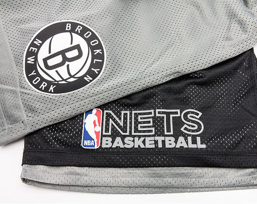 Kraťasy Mitchell & Ness Reversible Mesh Brooklyn Nets Black/Grey