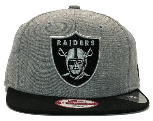 Kšiltovka New Era Seasonal Heather Oakland Raiders Gray/Black Snapback