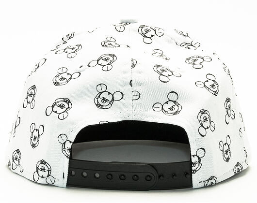 Kšiltovka New Era Sketch Face Mickey Mouse Optic White/Black Snapback