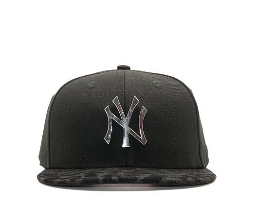 Dámská Kšiltovka New Era Glitz Peak New York Yankees Black Snapback