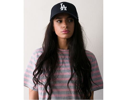 Kšiltovka New Era 39THIRTY MLB League Basic Los Angeles Dodgers - Navy / White