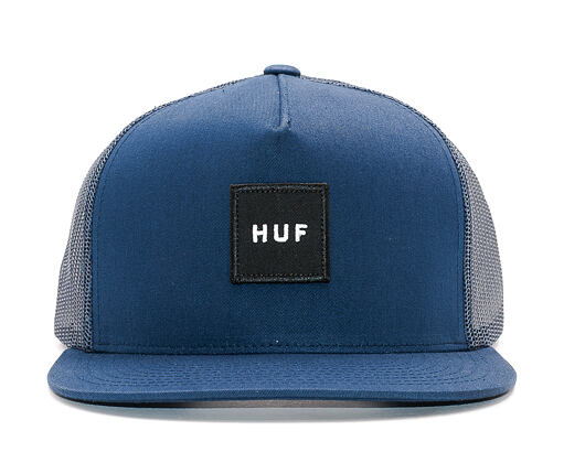 Kšiltovka HUF Box Logo Trucker Navy Snapback