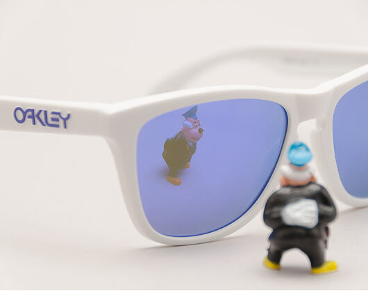 Sluneční Brýle Oakley Frogskins Heritage White OO9013-35