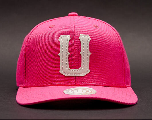 Kšiltovka UPFRONT United Baseball Dark Pink Snapback
