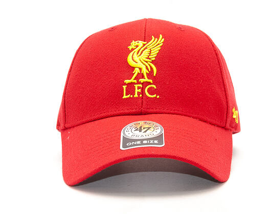 Kšiltovka 47 Brand FC Liverpool MVP Red Strapback