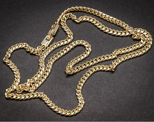 Pozlacený Řetízek King Ice Miami Cuban Curb 14K