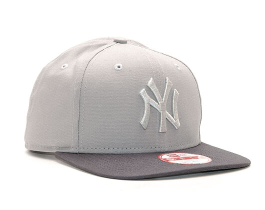 Kšiltovka New Era Crafted Classic New York Yankees Grey/Black Snapback