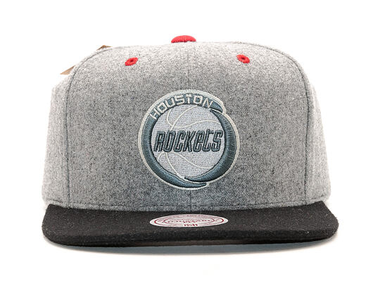 Kšiltovka Mitchell & Ness Greyton Houston Rockets Grey/Black Snapback
