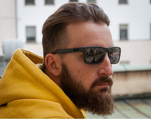 Brýle Oakley Holbrook Steel/Prizm Daily Polarized OO9102-B5