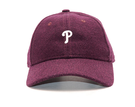 Kšiltovka New Era Melton Mini Classic Philadelphia Phillies Maroon 9TWENTY Strapback