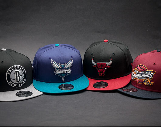 Kšiltovka New Era Team Brooklyn Nets Black 9FIFTY Snapback