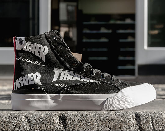 Boty HUF Thrasher Classic Hi Black