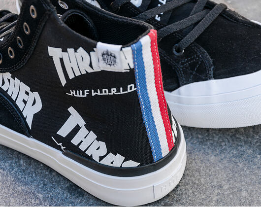 Boty HUF Thrasher Classic Hi Black