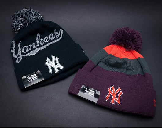 Kulich New Era Bobble Script New York Yankees Navy/Grey