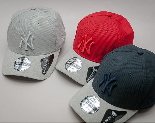 Kšiltovka New Era Diamond Era New York Yankees 39THIRTY Scarlet/Grey