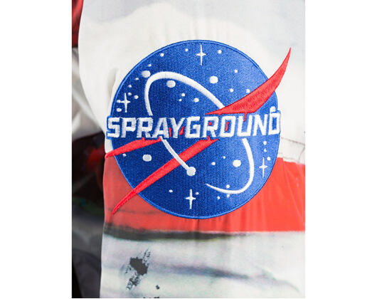 Oboustranná zimní péřová bunda Sprayground Astronaut Patches Reversible Multicolor