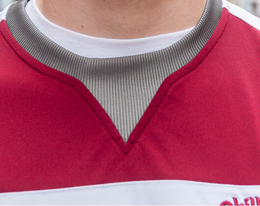 Mikina New Era Border Edge Crew Neck Philadelphia Phillies Grey/Burgundy/White
