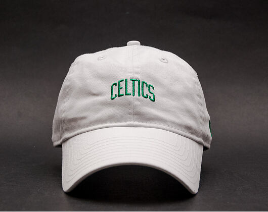 Kšiltovka New Era Unstructured Boston Celtics 9FORTY White Strapback
