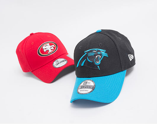 Kšiltovka New Era The League Carolina Panthers 9FORTY Team Color Strapback