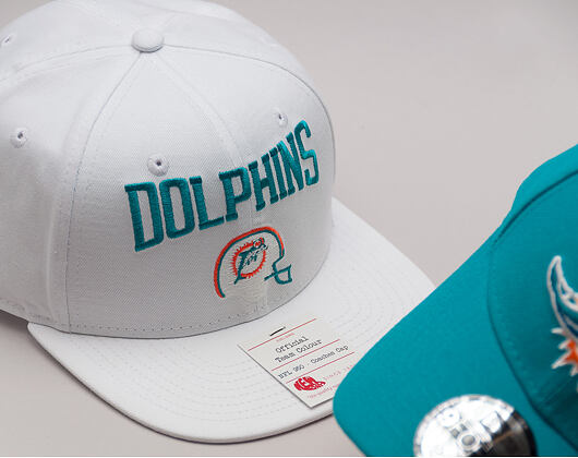 Kšiltovka New Era Heritage Aframe Miami Dolphins 9FIFTY White Snapback