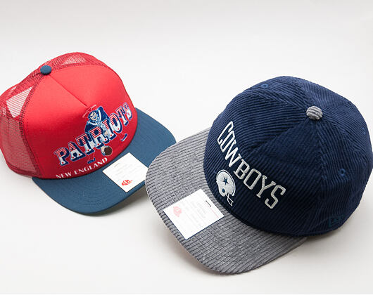 Kšiltovka New Era Heritage Cord Snap Dallas Cowboys 9FIFTY Navy/Grey Snapback