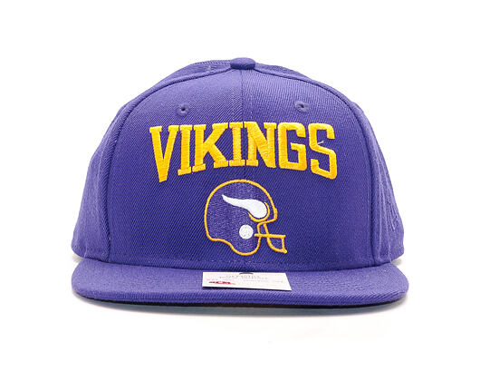 Kšiltovka New Era Heritage Wool Minnesota Vikings 9FIFTY Purple Snapback