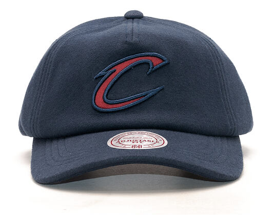 Kšiltovka Mitchell & Ness Throwback Cleveland Cavaliers Navy Snapback