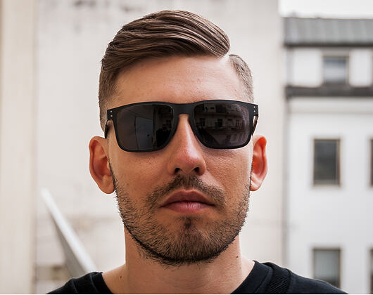 Sluneční  Brýle Oakley Holbrook Metal Matte Black/Grey OO4123-0155