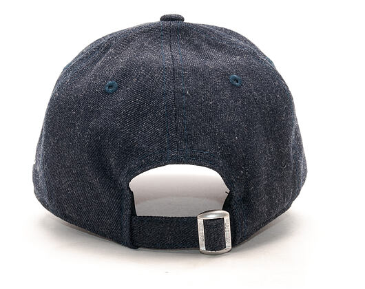 Kšiltovka New Era Heather Team Essential New York Yankees Heather Navy 9FORTY Strapback