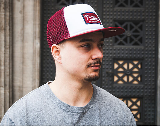 Kšiltovka New Era Emblem Foam Snap Philadelphia Phillies White/Carmine 9FIFTY Snapback