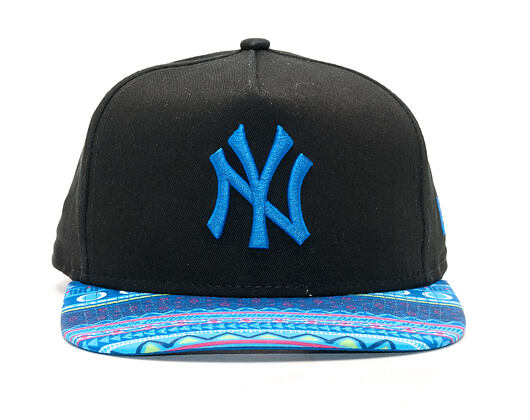Kšiltovka New Era Sunny Snap New York Yankees Black/Mixed Pattern 9FIFTY Snapback