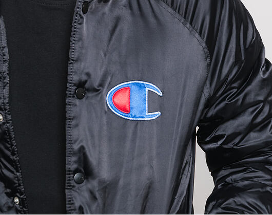Bomber Champion Reverse Weave Black