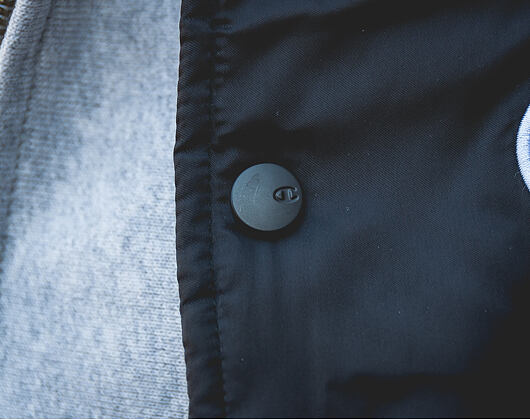 Bomber Champion Reverse Weave Black