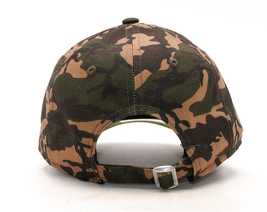Dámská Kšiltovka New Era Seasonal Camo Los Angeles Dodgers 9FORTY Woodland Camo Strapback
