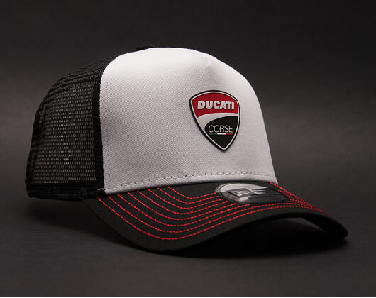 Kšiltovka New Era Corse Ducati 9FORTY TRUCKER White/Black Snapback