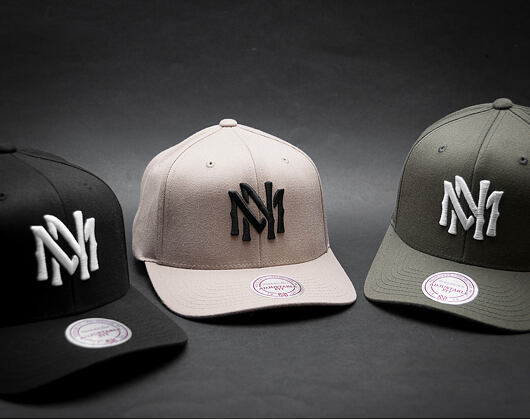 Kšiltovka Mitchell & Ness Team Logo Flexfit 110 Black Snapback